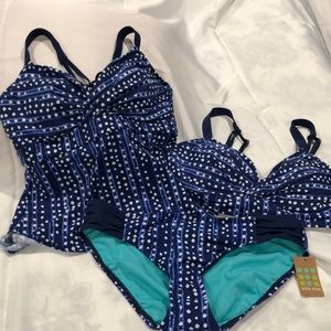 Title Nine bikini tankini combo